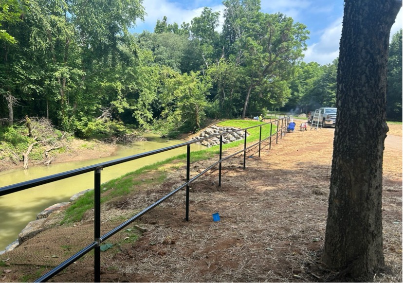 Work Nears Completion at Dorton Park